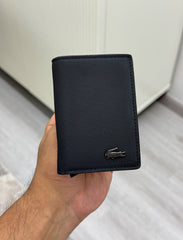 Lacoste black basic wallet