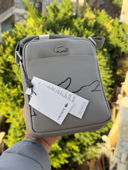 Lacoste all grey cross bag