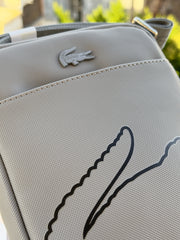 Lacoste all grey cross bag