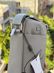 Lacoste all grey cross bag