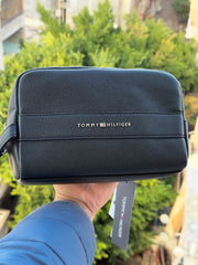 Tommy black hand bag