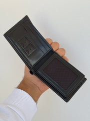 Lacoste black 2*1 (wallet and keychain)