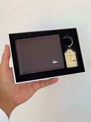 Lacoste 2*1 (wallet and keychain)