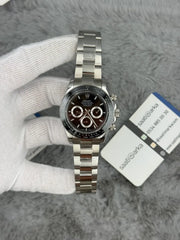 Rolex daytona automatic black steel 40mm