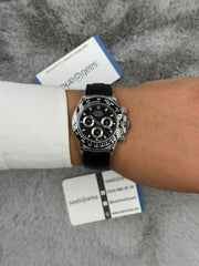 Rolex daytona automatic black rubber 40mm