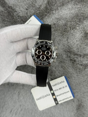 Rolex daytona automatic black rubber 40mm