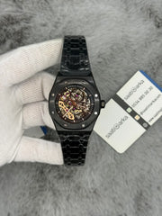 Ap skeleton automatic full black 41mm steel