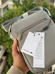 Lacoste grey cross bag