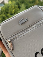 Lacoste grey cross bag
