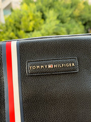 Tommy black hand bag