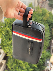 Tommy black hand bag