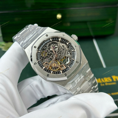 Ap skeleton automatic silver 41mm steel