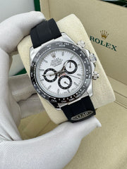 Rolex daytona automatic panda rubber 40mm