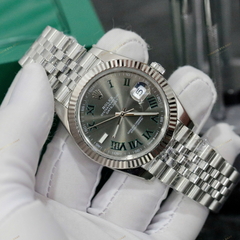 Rolex wimbledon automatic grey dial 40mm