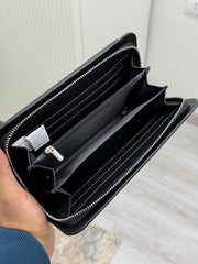 Lacoste black crocodile handbag