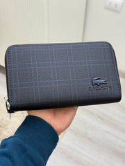Lacoste navy carrow handbag