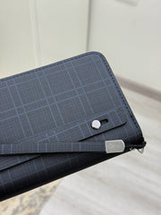 Lacoste navy carrow handbag