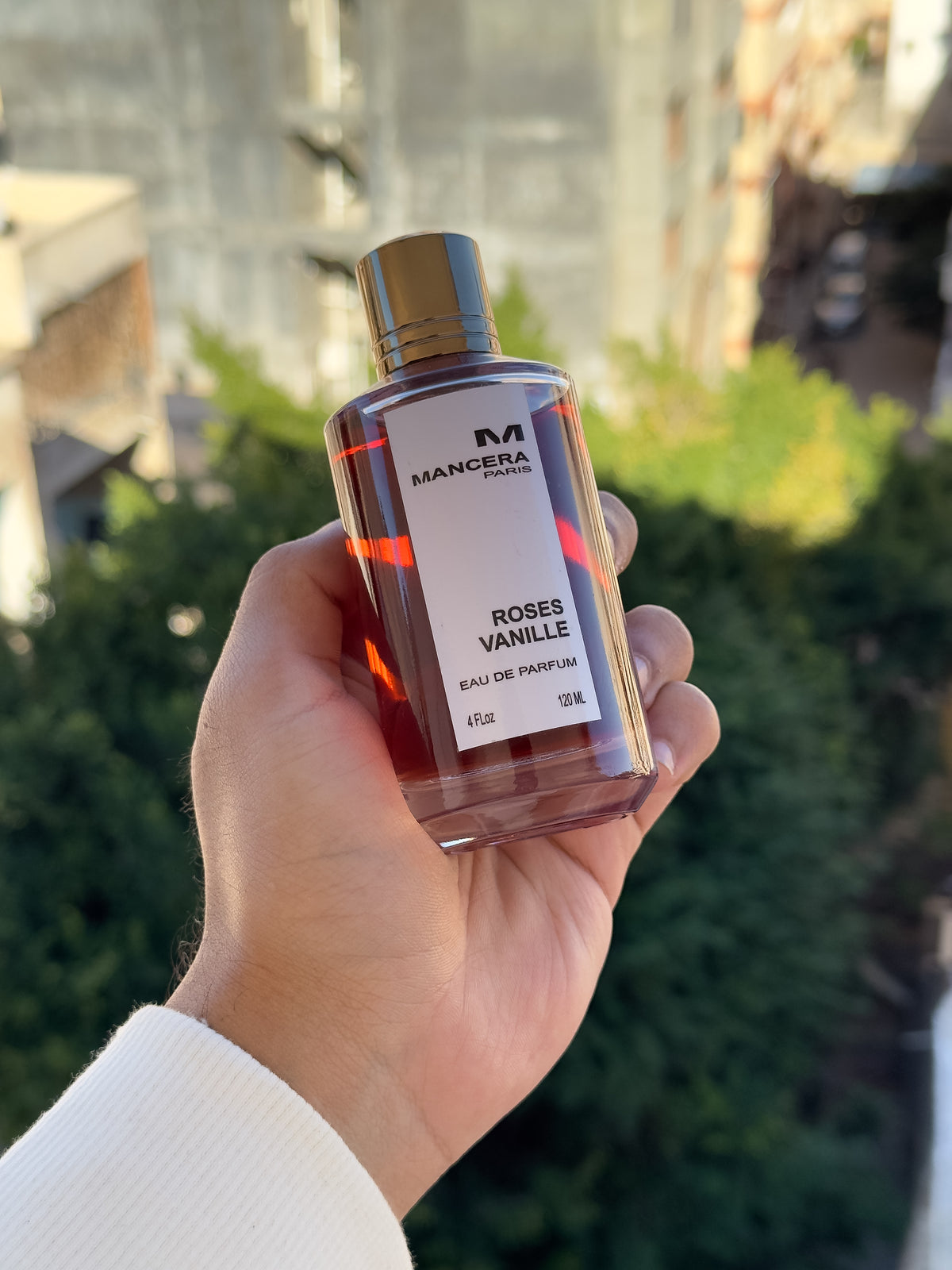 Mancera roses vanille 120ml