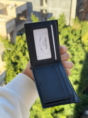Prada black wallet