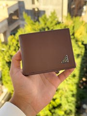 Prada brown wallet