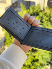 Mont blanc black wallet