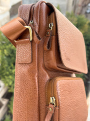 Genuine leather havan cross bag