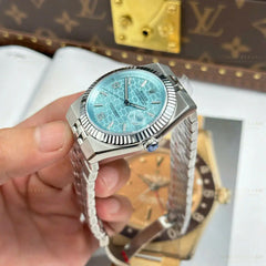 Rolex land dweller automatic silver tiffany 41mm