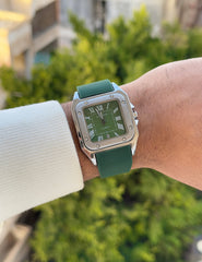 Cartier santos rubber