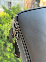 Lacoste black cross bag