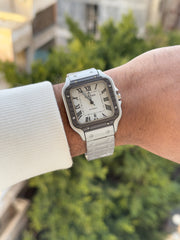 Cartier santos metal