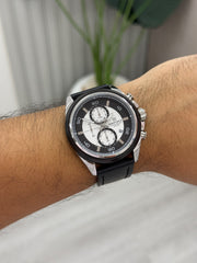 Naviforce black leather