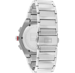 Tommy silver black chronograph