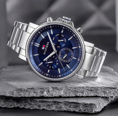 Tommy silver navy basic