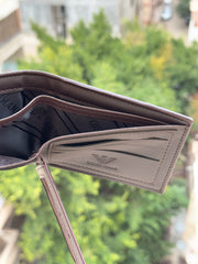 Armani brown wallet