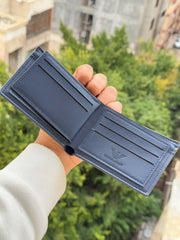 Armani blue wallet