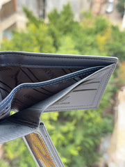 Armani blue wallet