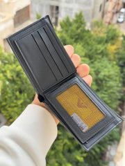 Armani black wallet