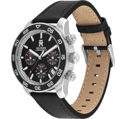Tommy new black chronograph