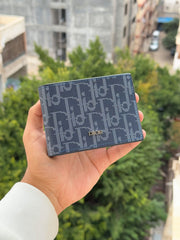 Dior blue wallet