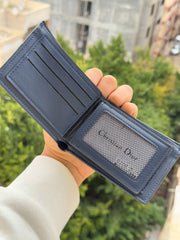 Dior blue wallet