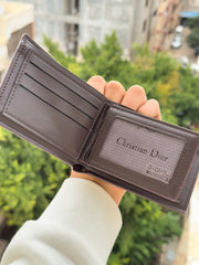 Dior brown wallet
