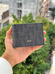 Dior black wallet