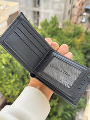 Dior black wallet