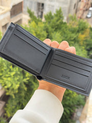 Dior black wallet