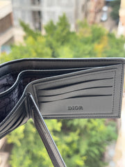 Dior black wallet