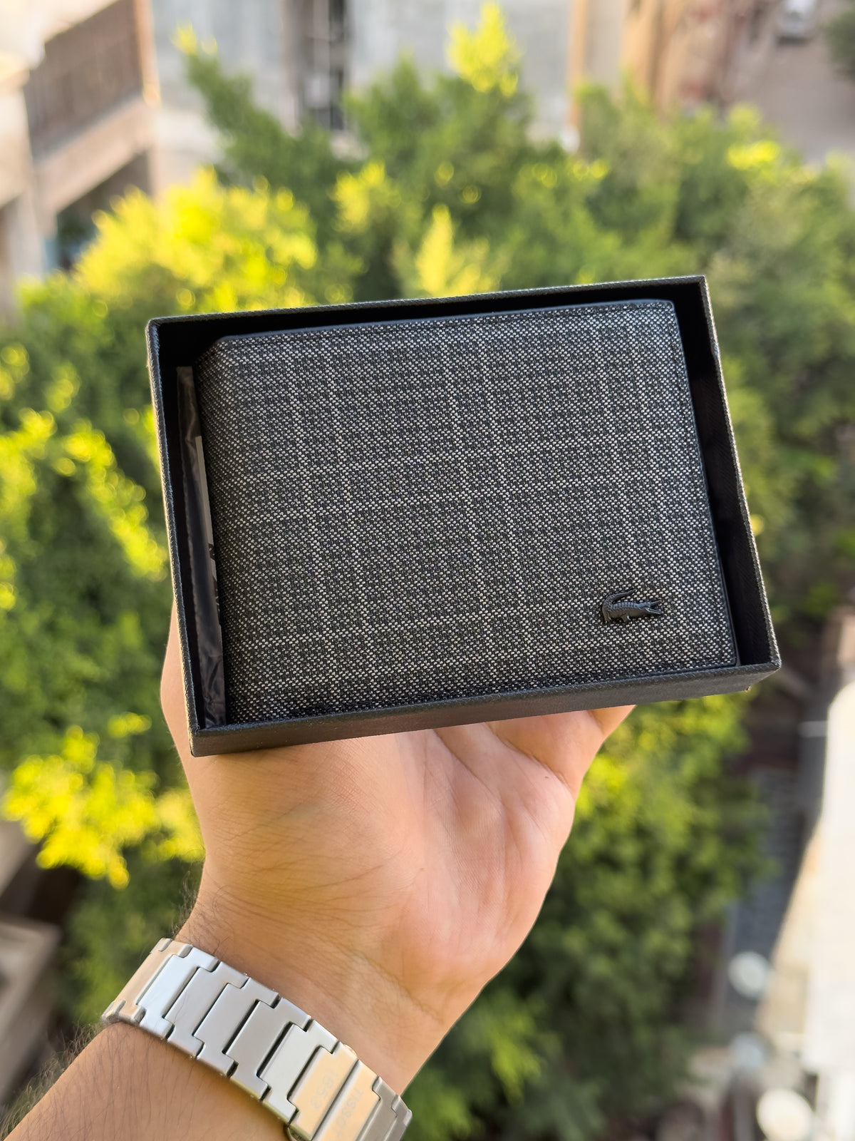 Lacoste black wallet