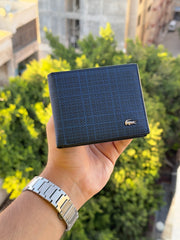 Lacoste blue wallet