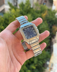 Cartier santos metal