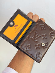 Lv brown wallet and card holder