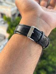 Tommy leather chronograph